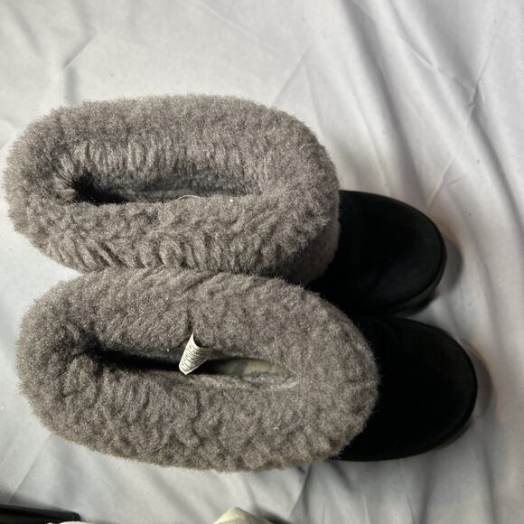 UGG Ellee Marylin Women Shearling Cuff Black 1001672 Shoes/Boots Size 6 - Picture 11 of 11